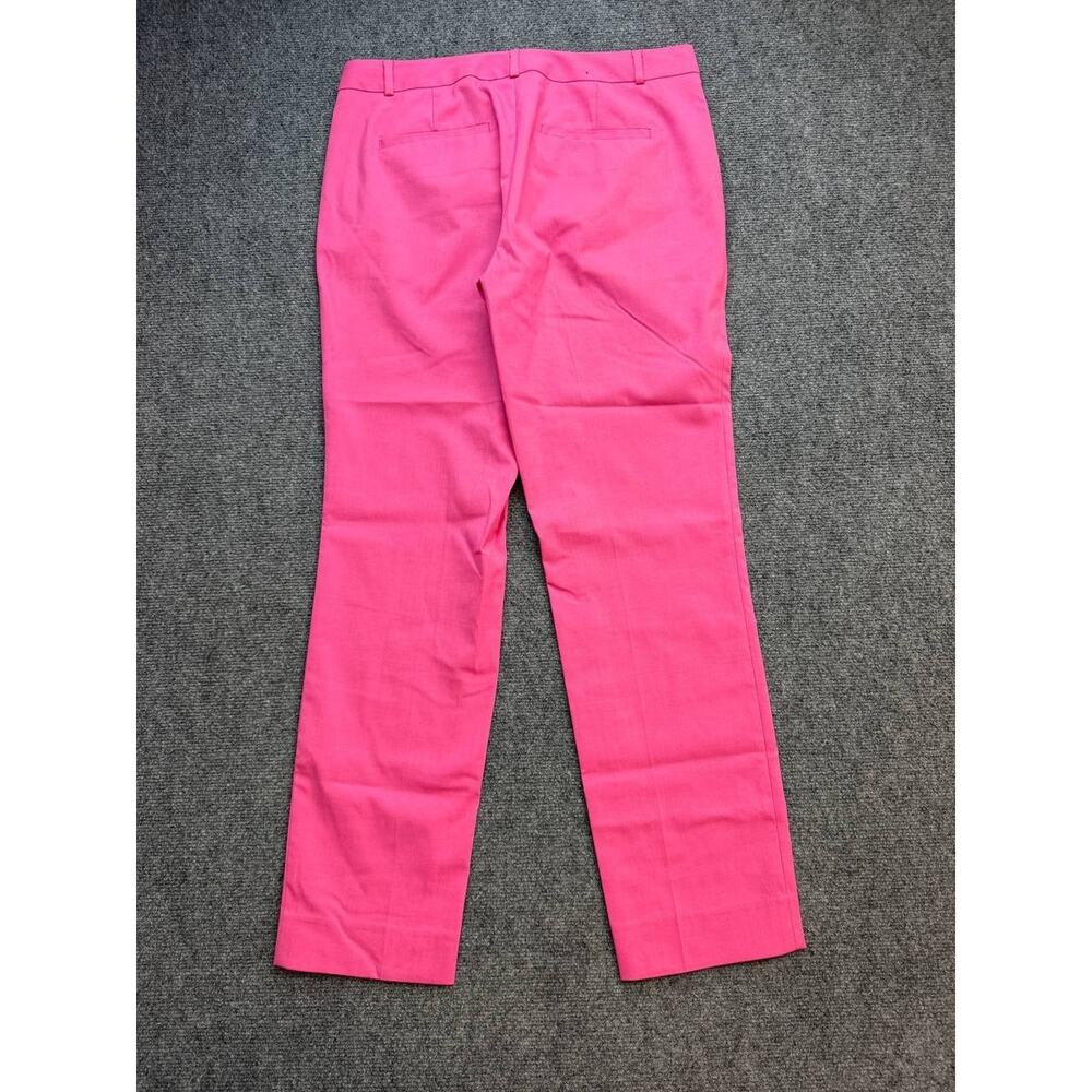 Banana Republic Ryan Women's Size 8 Pink Stretch Straight Leg Dress Pants - Picture 10 of 11